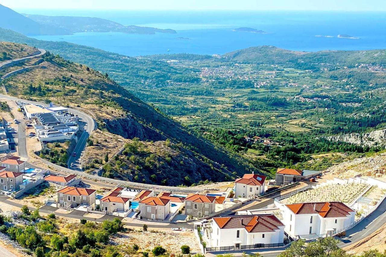 Luxury Villa Miriam With Private Pool And Jet Pool Near Dubrovnik Ivanica Kültér fotó